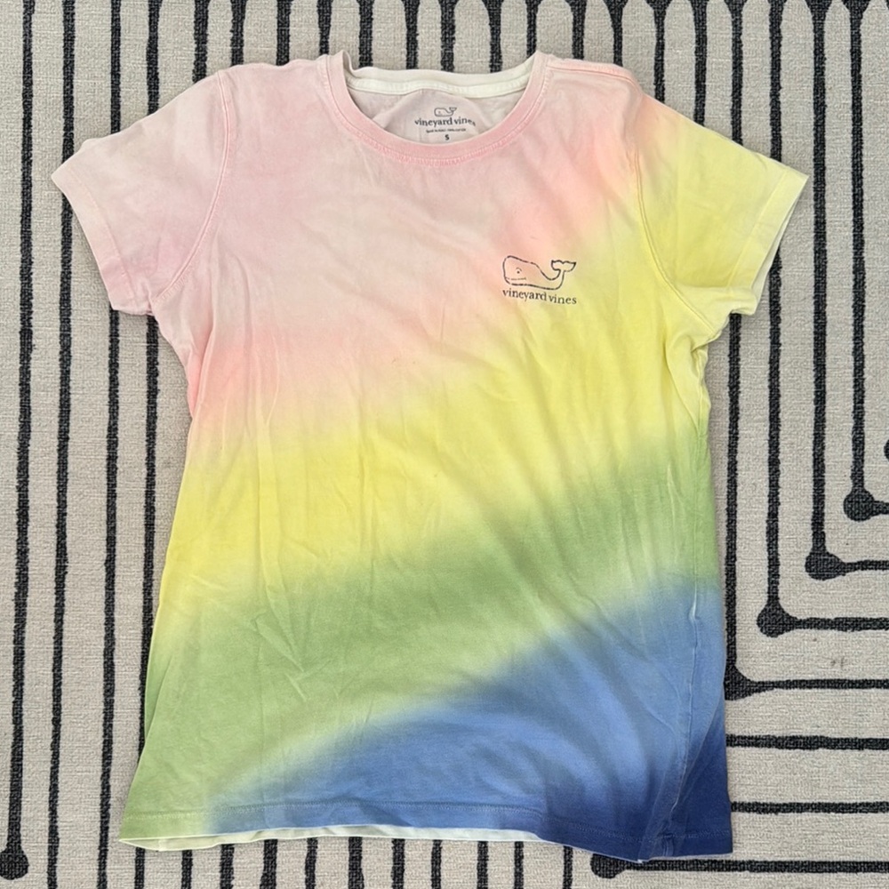 Vineyard Vines Multicolor Gradient Tee